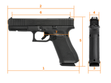 Load image into Gallery viewer, Glock 17 GEN 5  Automatic  9MM  Handgun 9 X 19
