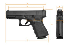 Load image into Gallery viewer, Glock 19  GEN 5-Automatic 9MM Handgun
