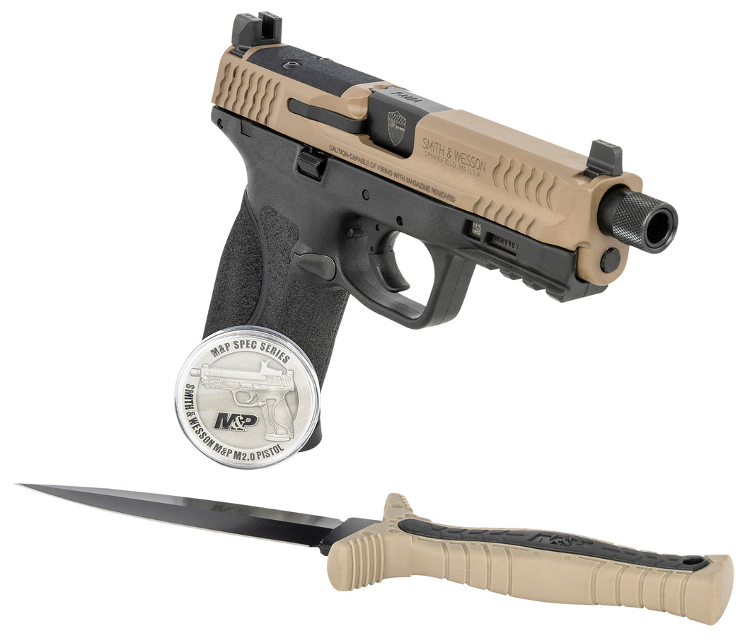 Smith & Wesson M&P 9MM 17+1 with Red Dot and Dagger.  *Special